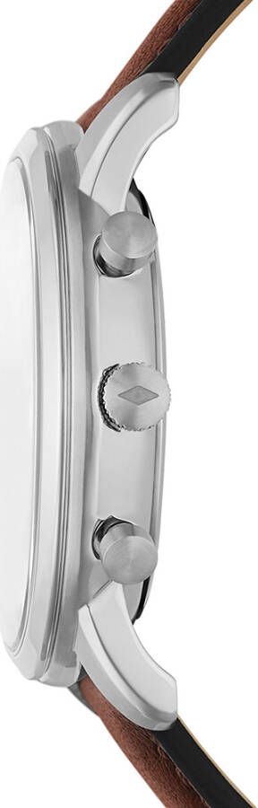 Fossil horloge FS5850 Minimalist Chrono bruin