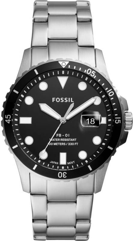 Fossil Horloges FB 01 FS5652 Zilverkleurig