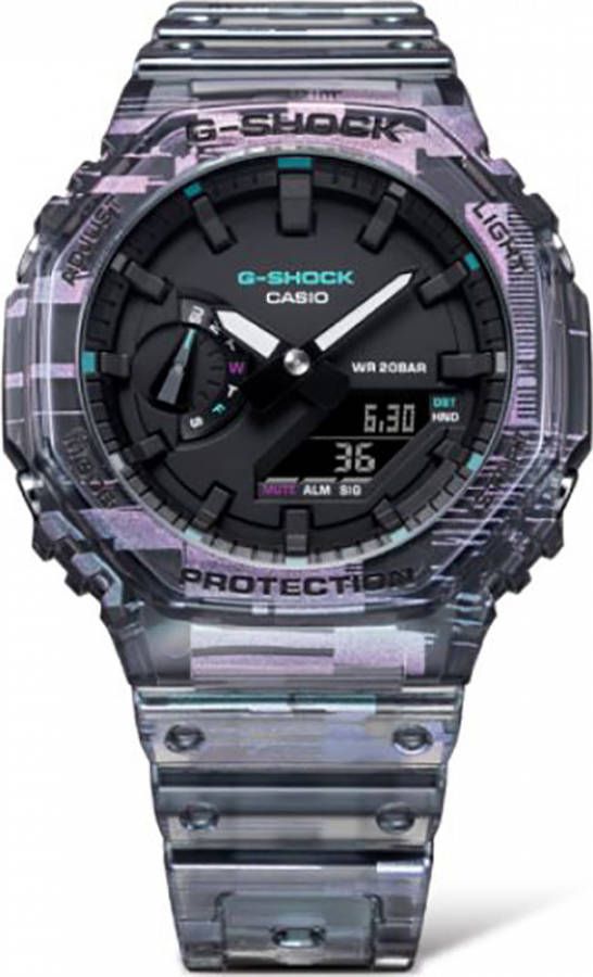 G-SHOCK G Shock Classic Style GA 2100NN 1AER Digital Glitz horloge