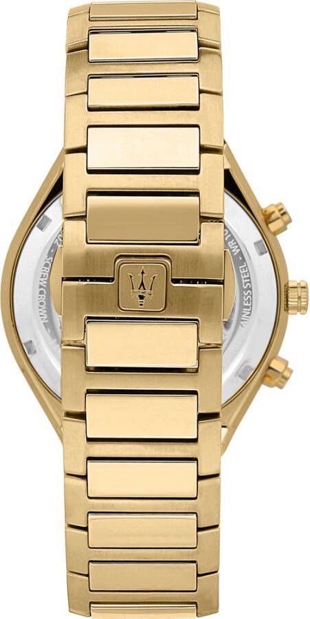 Maserati Watch R8873642001 , Geel, Heren