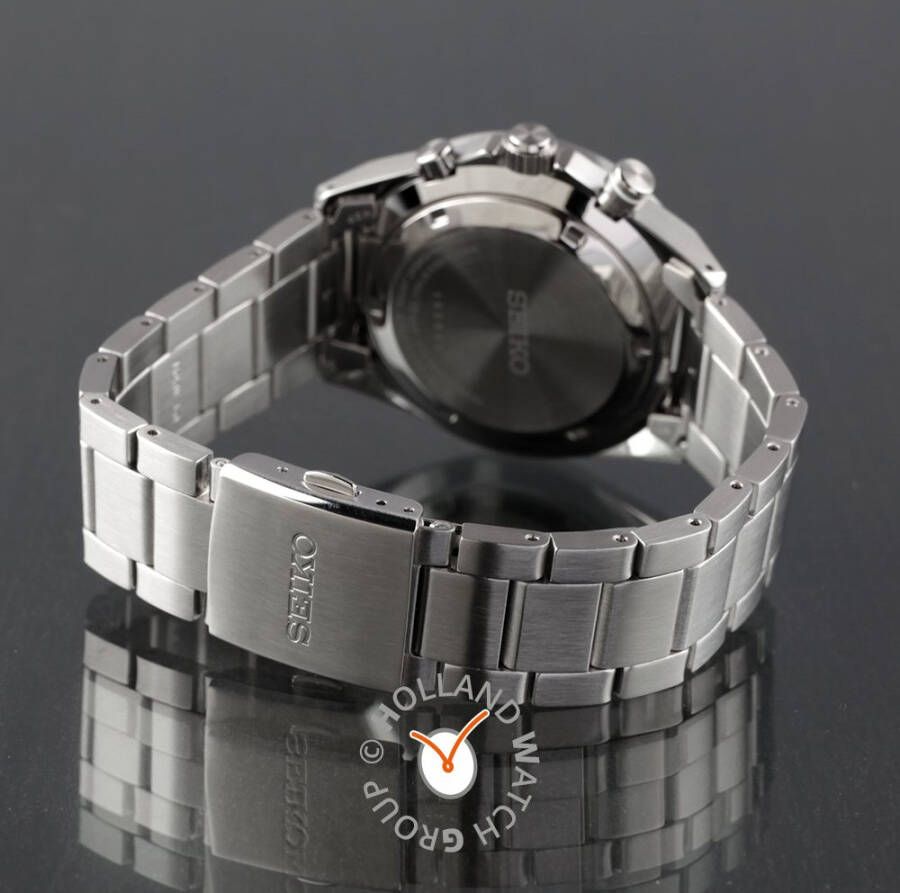 Seiko horloge SSB397P1 zilverkleurig
