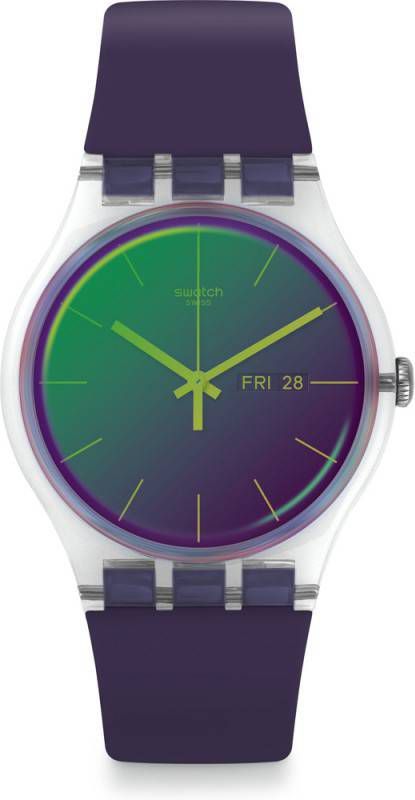 Swatch NewGent SUOK712 Polapurple horloge