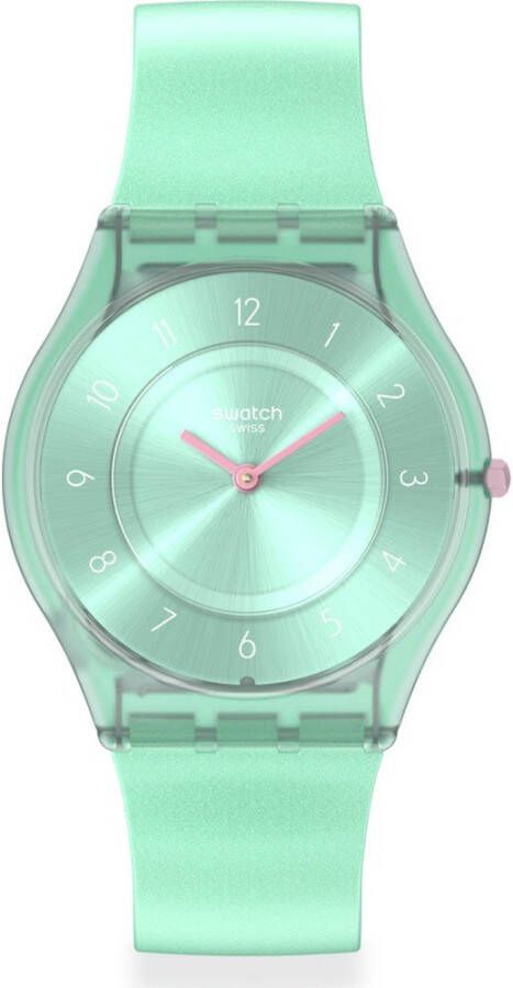 Swatch Skin SS08L100 Pastelicious Teal horloge