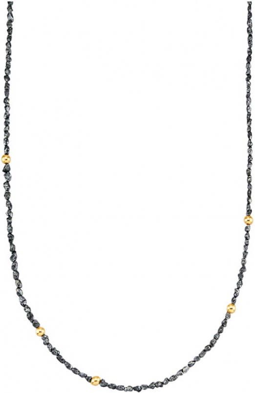 KLiNGEL Ketting met ruwe diamanten Multicolor