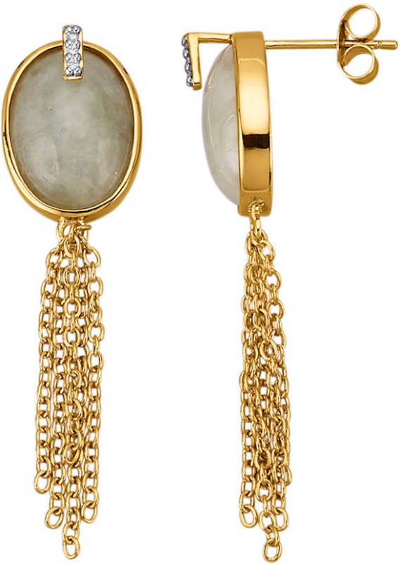 KLiNGEL Oorbellen Groen