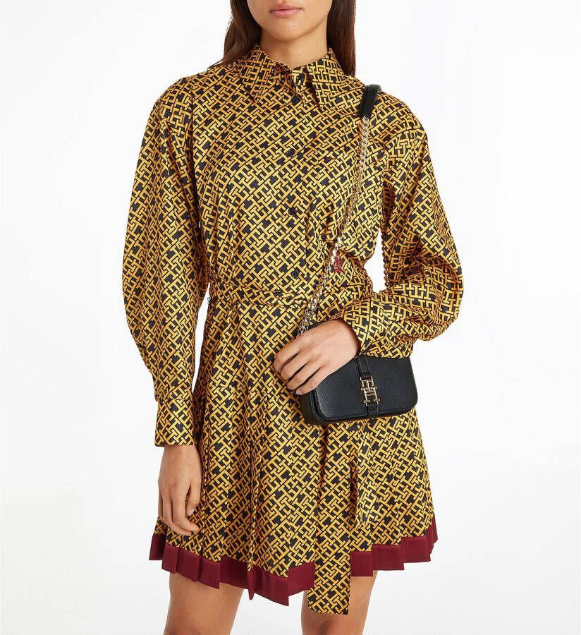 Tommy Hilfiger Schoudertas met korrelig aspect