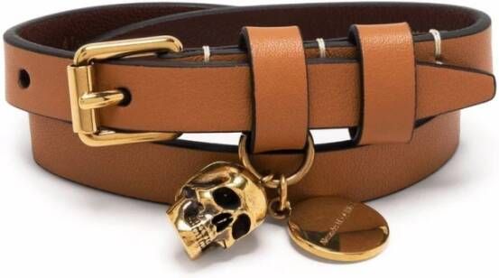 alexander mcqueen Armbanden Bruin Dames