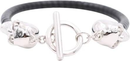 alexander mcqueen Skull Bracelet Grootte You, Presta Color Czarny , Zwart, Dames