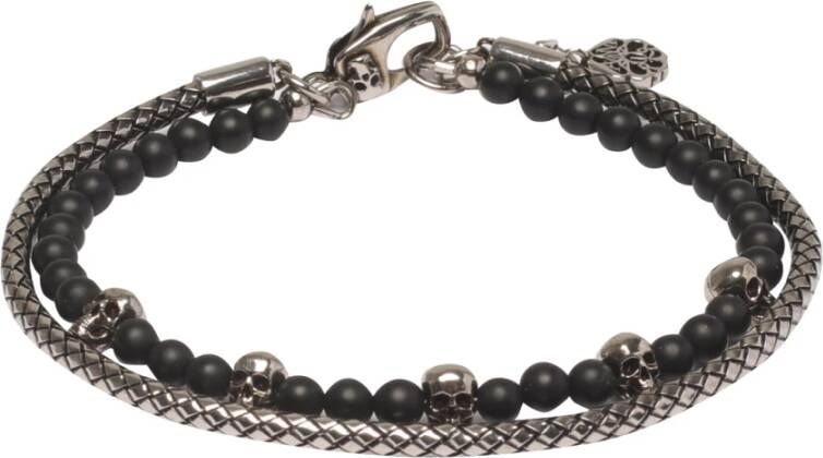alexander mcqueen Armbanden Zwart Heren