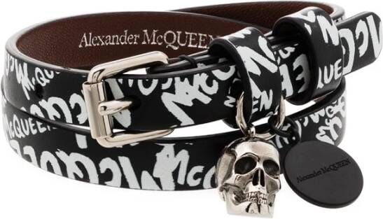 alexander mcqueen Armbanden Zwart Heren