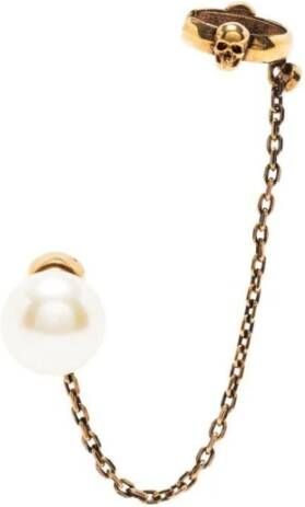 alexander mcqueen Bijoux Golden , Geel, Dames