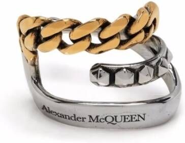 alexander mcqueen Oorbellen Grijs Dames