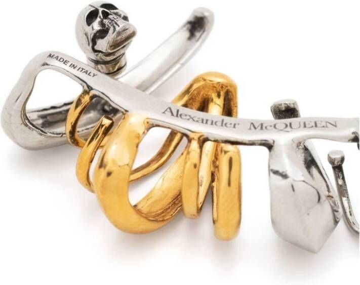 alexander mcqueen Oorbellen Grijs Dames