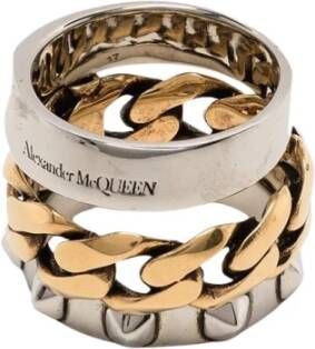 alexander mcqueen Ringen Geel Dames