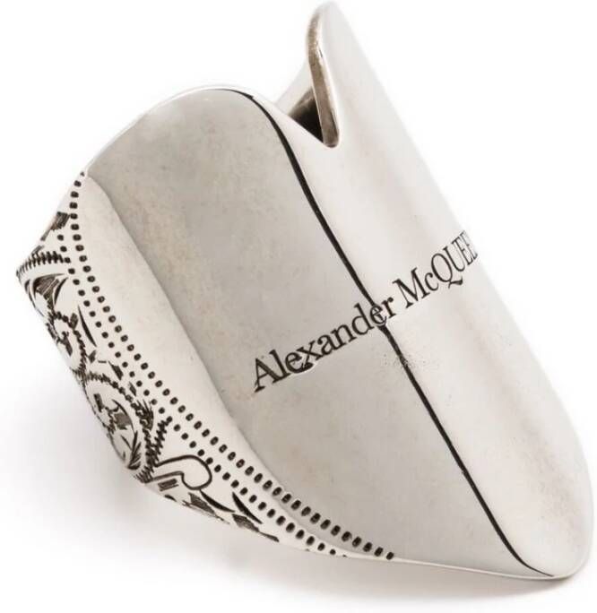 alexander mcqueen Ringen Grijs Dames