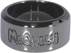 alexander mcqueen Ringen Grijs Heren