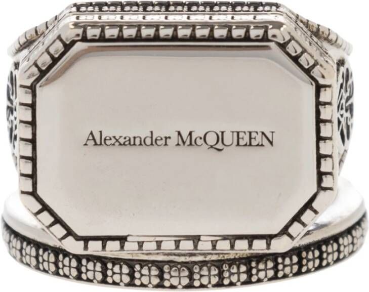alexander mcqueen Ringen Grijs unisex