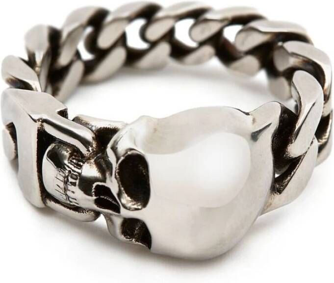 alexander mcqueen Ringen Grijs Heren