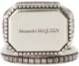 alexander mcqueen Gegraveerde ring Grootte 19, bestseller 25 , Grijs, Dames