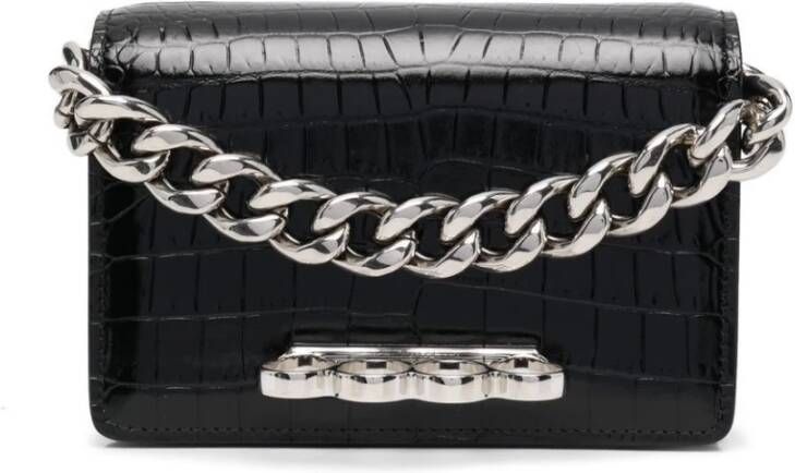 alexander mcqueen Schoudertassen Zwart Dames