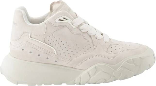 alexander mcqueen Suede trainers , Beige, Heren