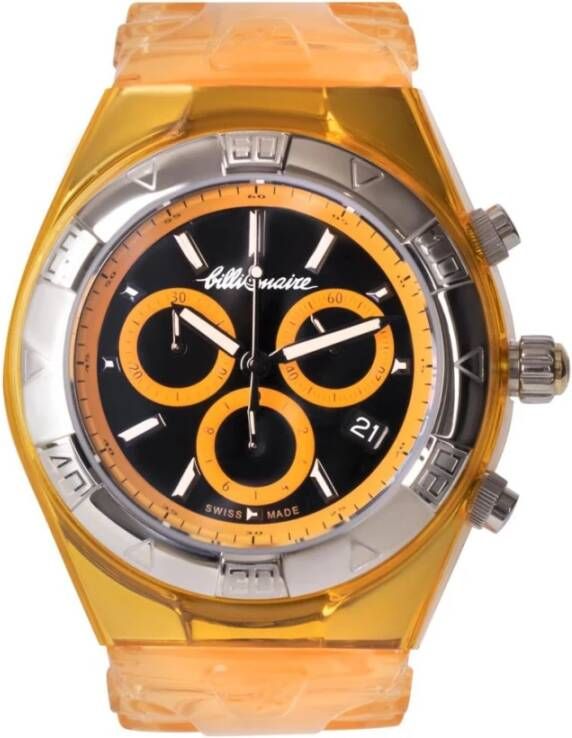 Billionaire Horloges Oranje Heren