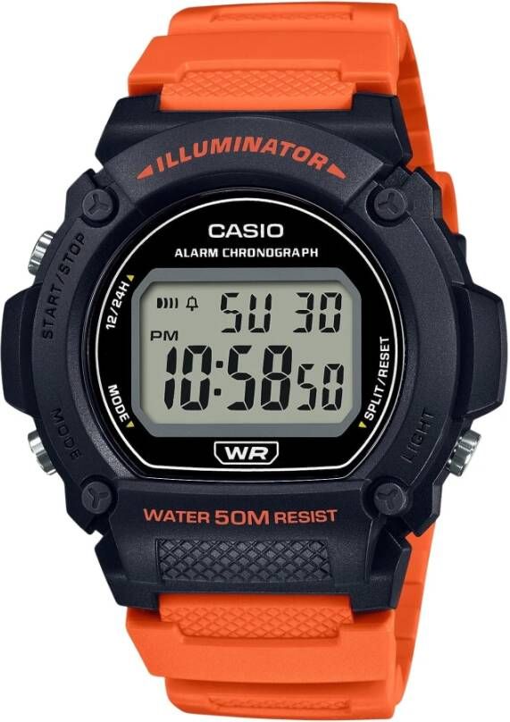 Casio Horloges Oranje Heren
