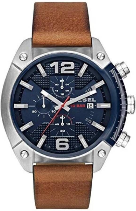 Diesel Horloges Bruin Heren