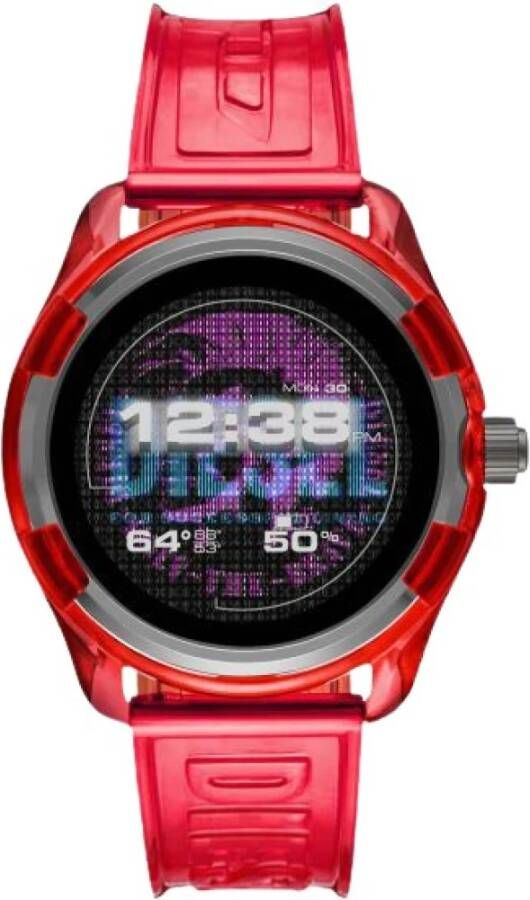 Diesel Horloges Rood Heren