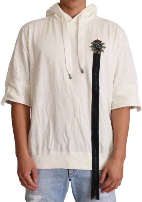 Dolce & Gabbana Hoodies & sweatvesten Wit Heren