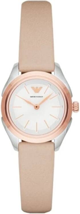 Emporio Armani Horloges Beige Heren