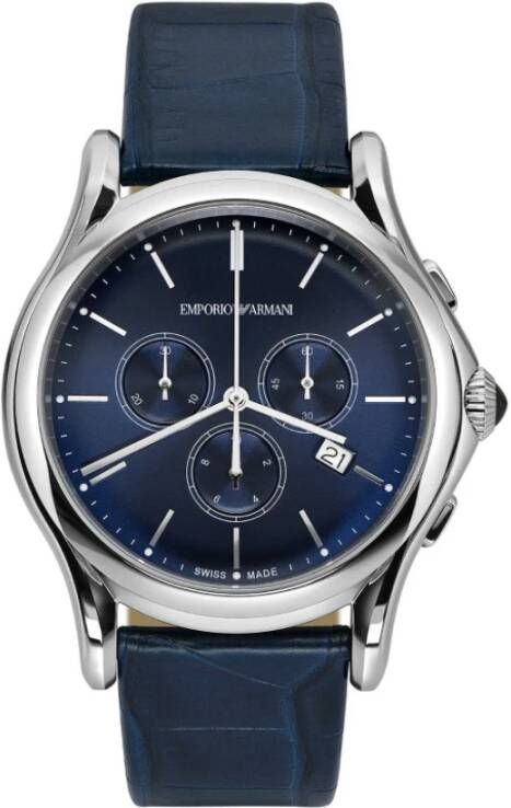 Emporio Armani Horloges Blauw Heren