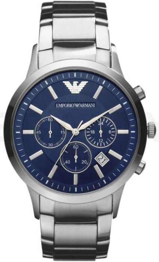 Emporio Armani Horloges Blauw Heren