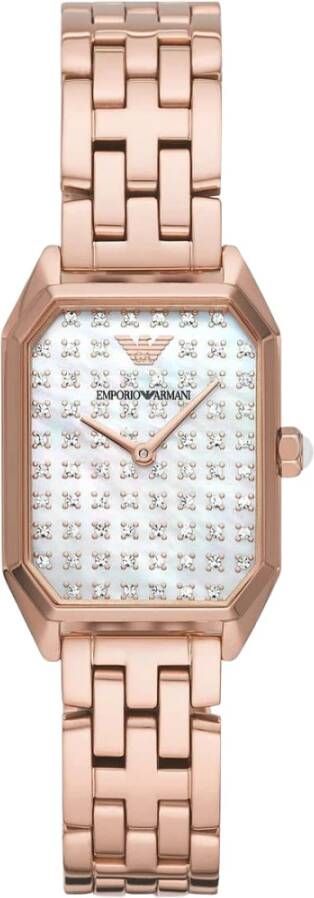 Emporio Armani Horloges Geel Dames