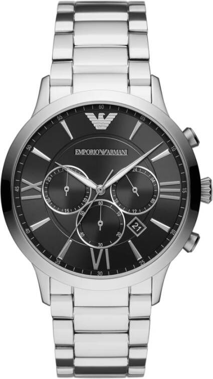 Emporio Armani Horloges Grijs Heren