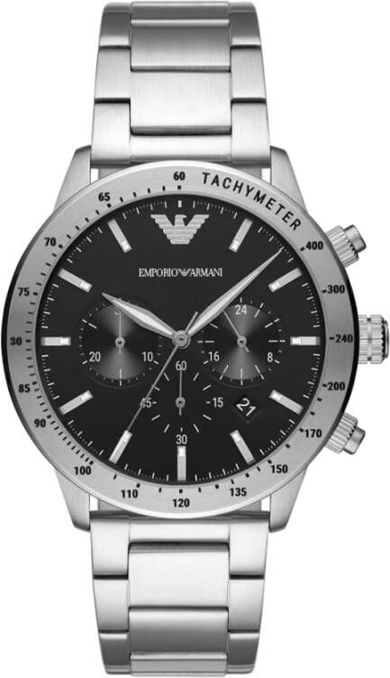 Emporio Armani Ar11241 horloges , Grijs, Heren