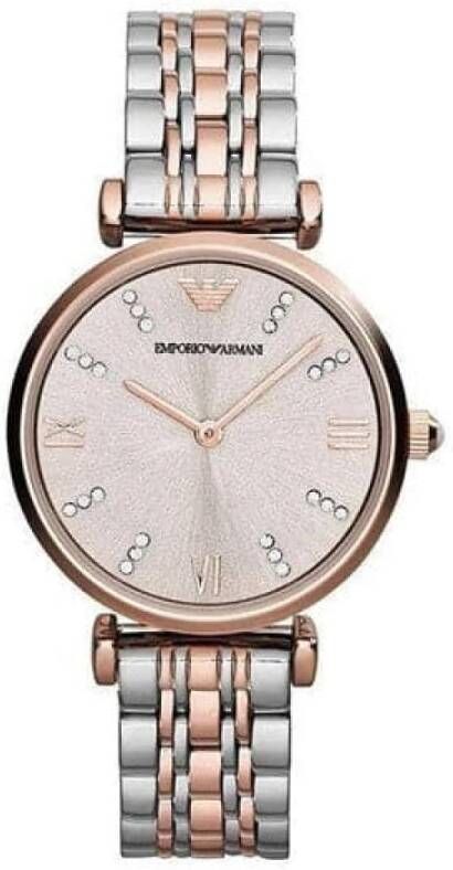 Emporio Armani Horloges Grijs Heren