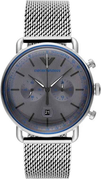 Emporio Armani Horloges Grijs Heren