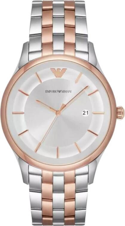 Emporio Armani Watch Ar11044 , Grijs, Dames