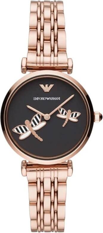 Emporio Armani Horloges Roze Dames
