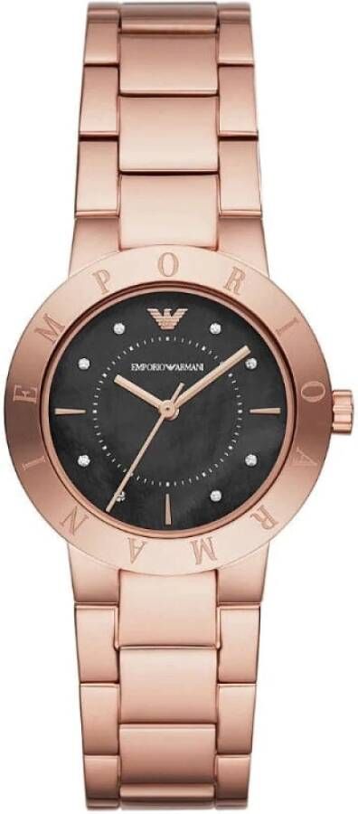Emporio Armani Horloges Roze Dames
