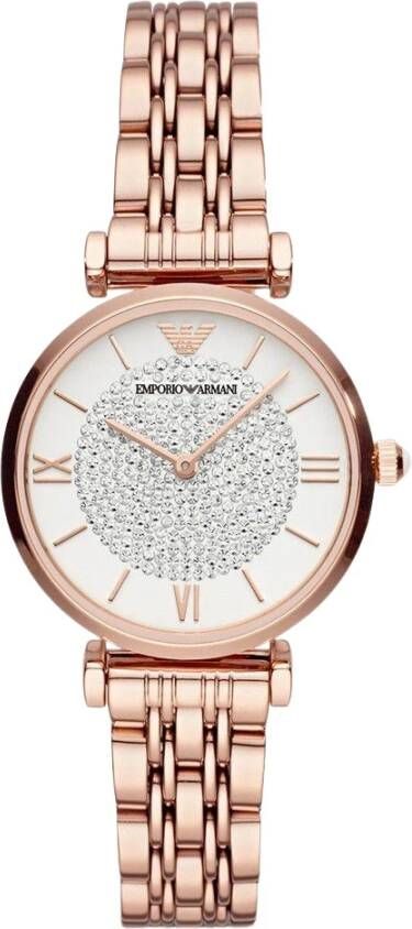 Emporio Armani Horloges Roze Dames