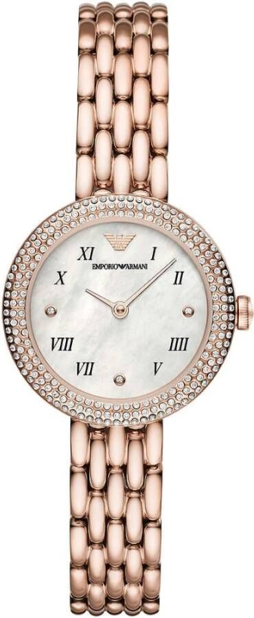 Emporio Armani Horloges Wit Dames