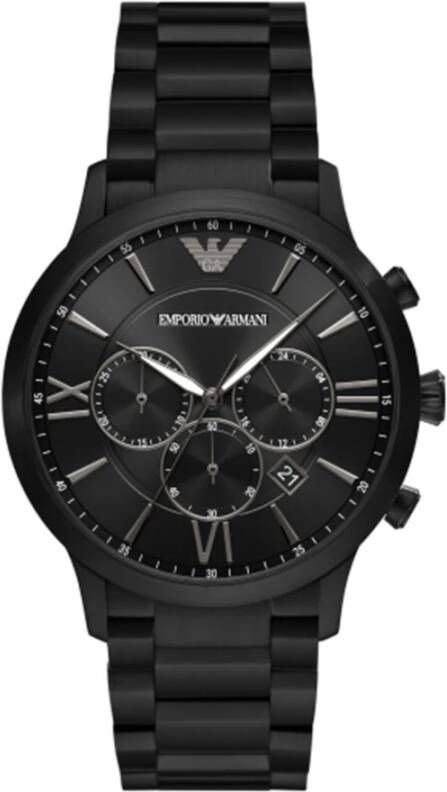 Emporio Armani Horloges Zwart Heren