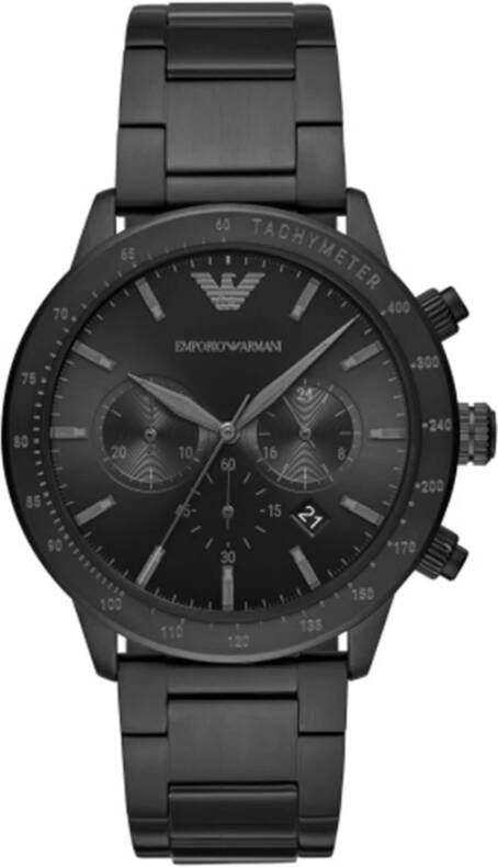 Emporio Armani Horloges Mario AR11242 Zwart