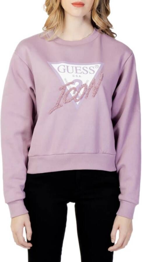 Guess Hoodies & Sweatvesten Paars Dames