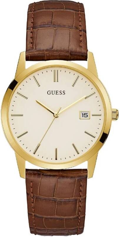 Guess Horloges Bruin Heren