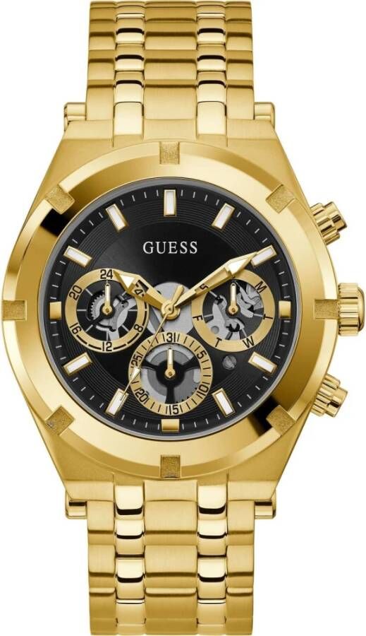 Guess Horloges Watch Continental GW0260G2 Goudkleurig