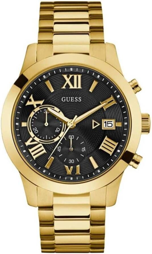 Guess Horloges Watch Atlas W0668G8 Goudkleurig