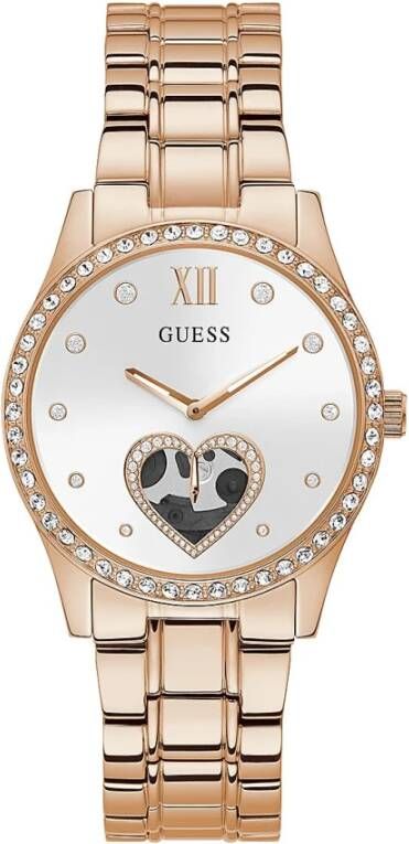 Guess Analoog Horloge Kristallen